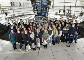 Aufenthalt im Bundestag November 2022